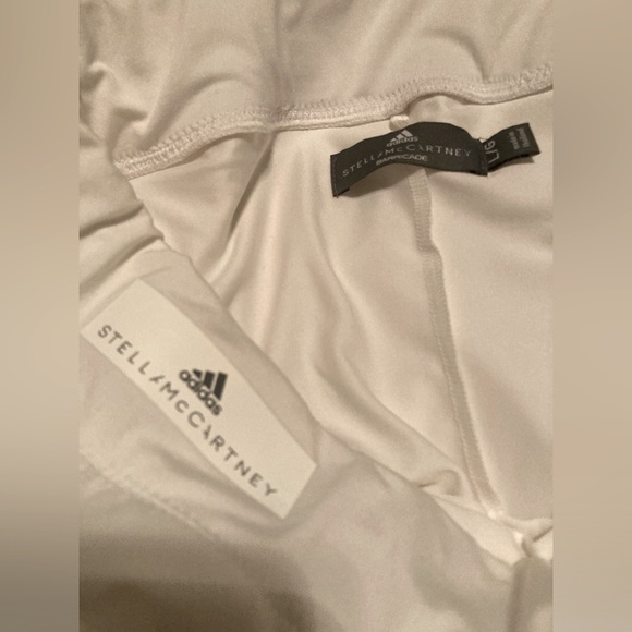 Stella McCartney / adidas tennis skirt white, size L with netting inlay one side - Picture 2 of 5